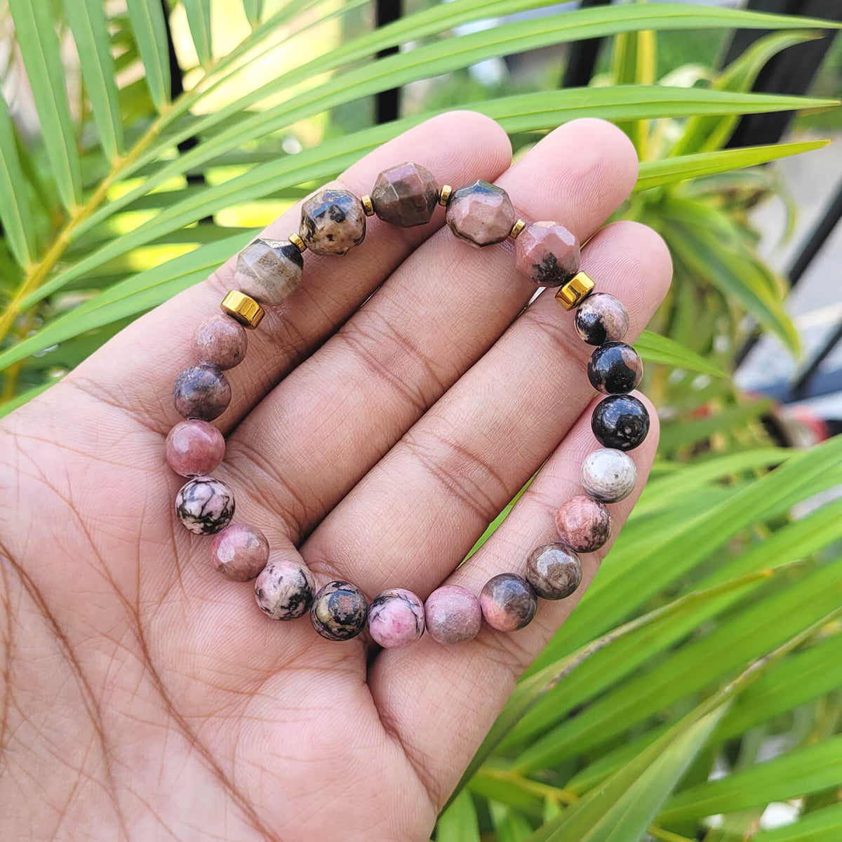 Rhodonite bracelet sale