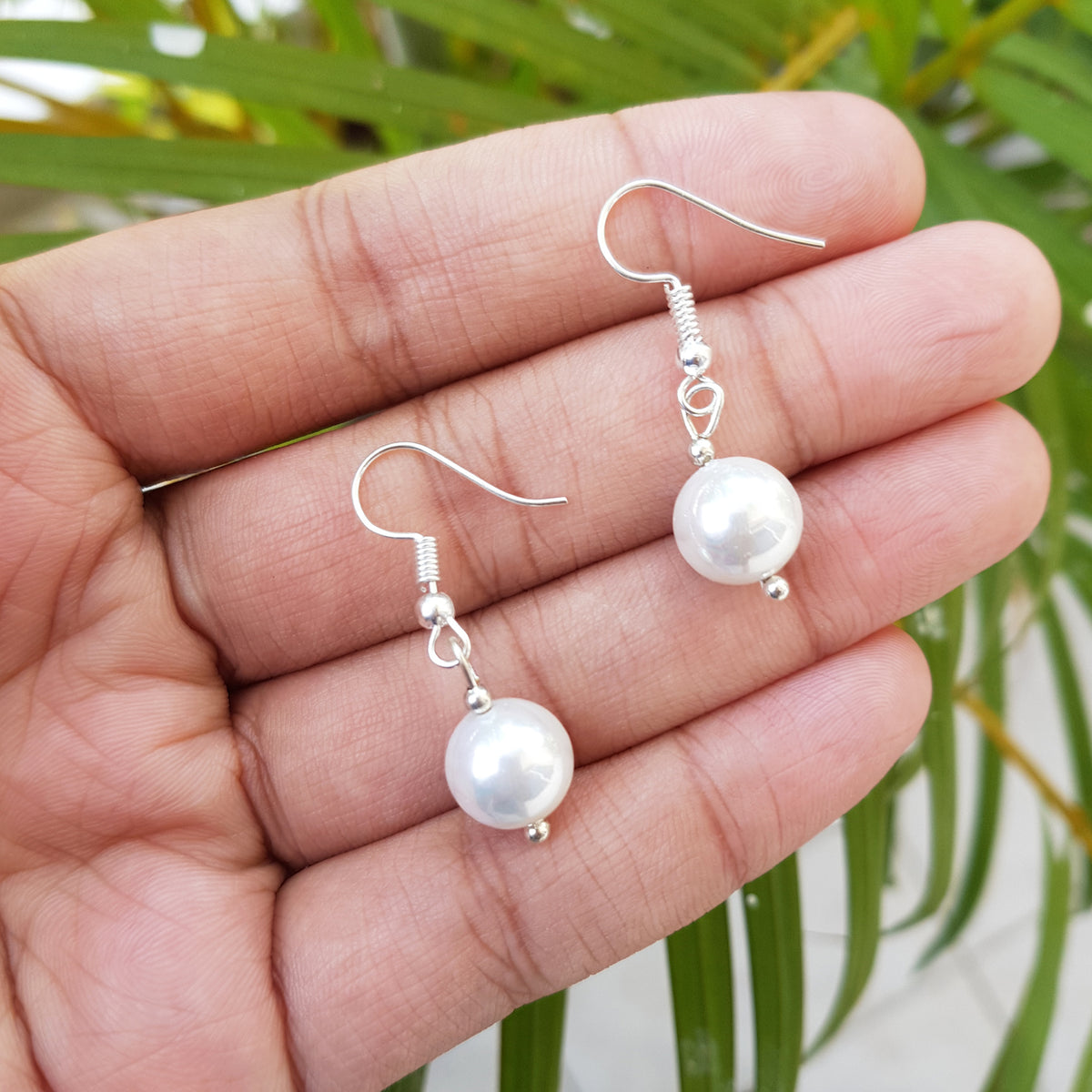 Imeora pearl store earrings