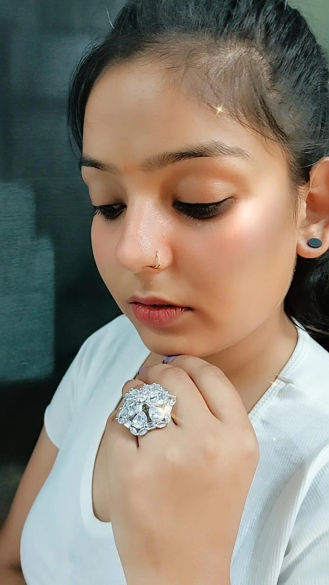 Serenity Cocktail Adjustable Ring