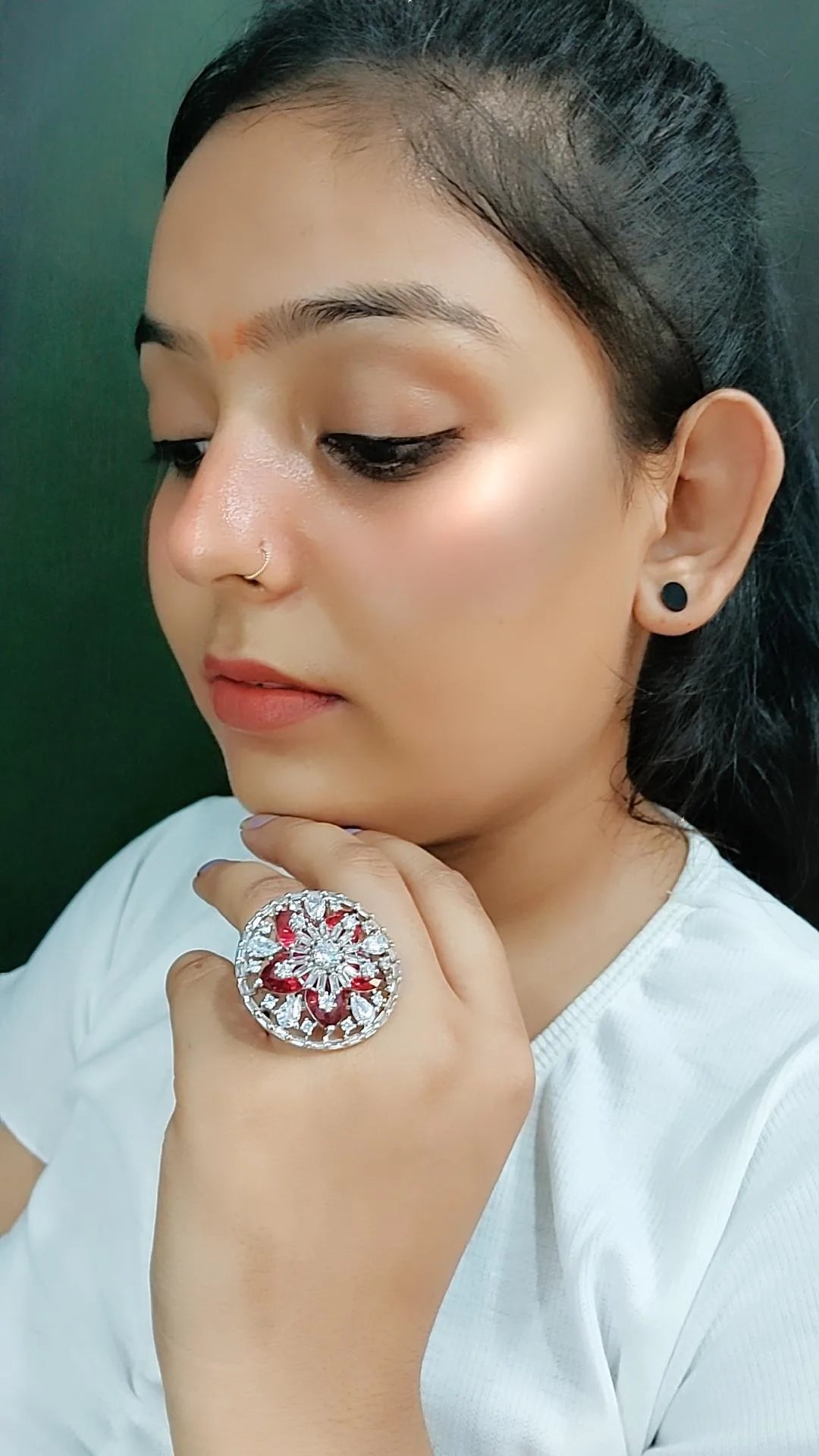 Lilliana Cocktail Adjustable Ring