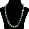 Imeora Hand Knotted Green Jasper 10mm Natural Stone Necklace
