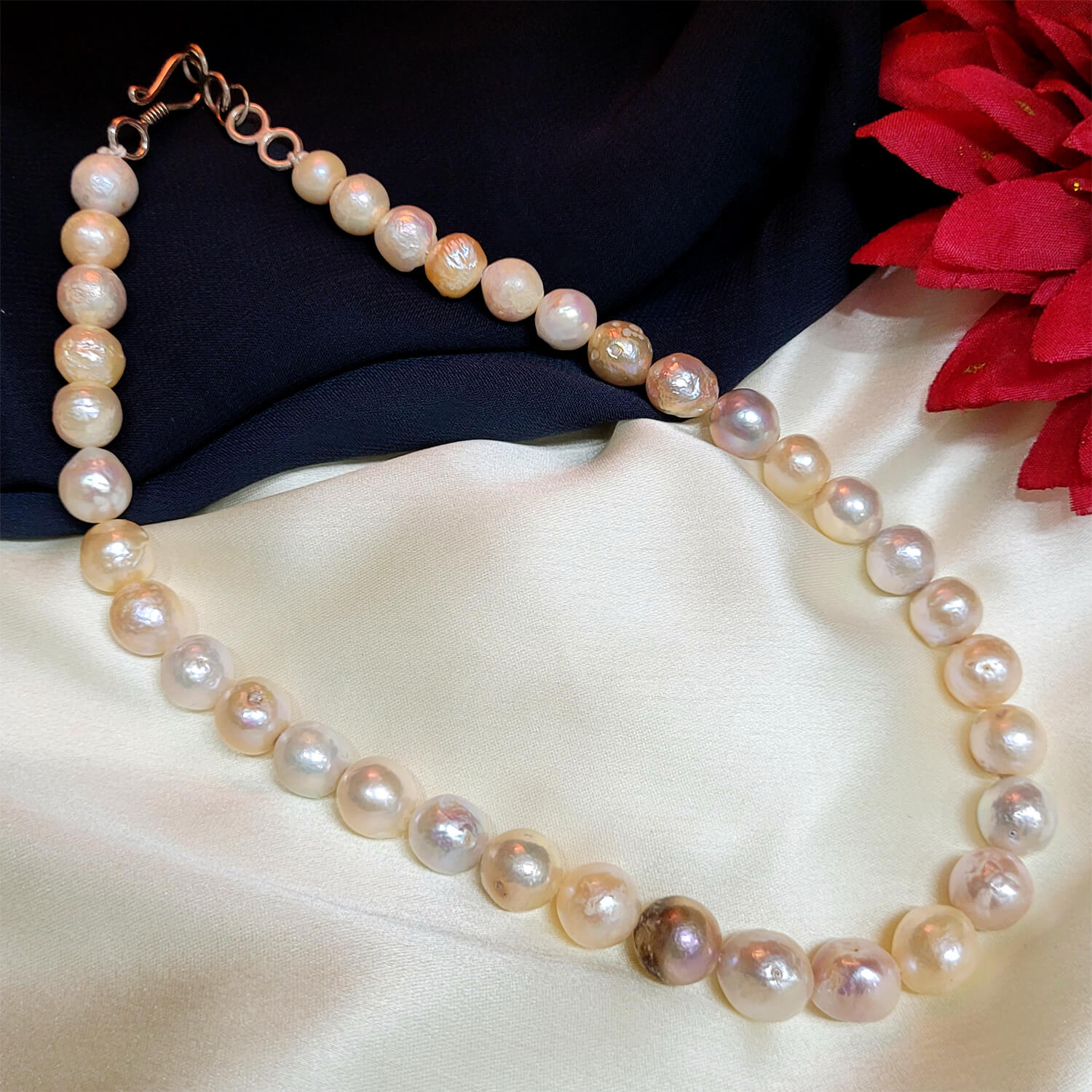 Jordyn Graduation Fresh Water Pearl Necklace – Imeora