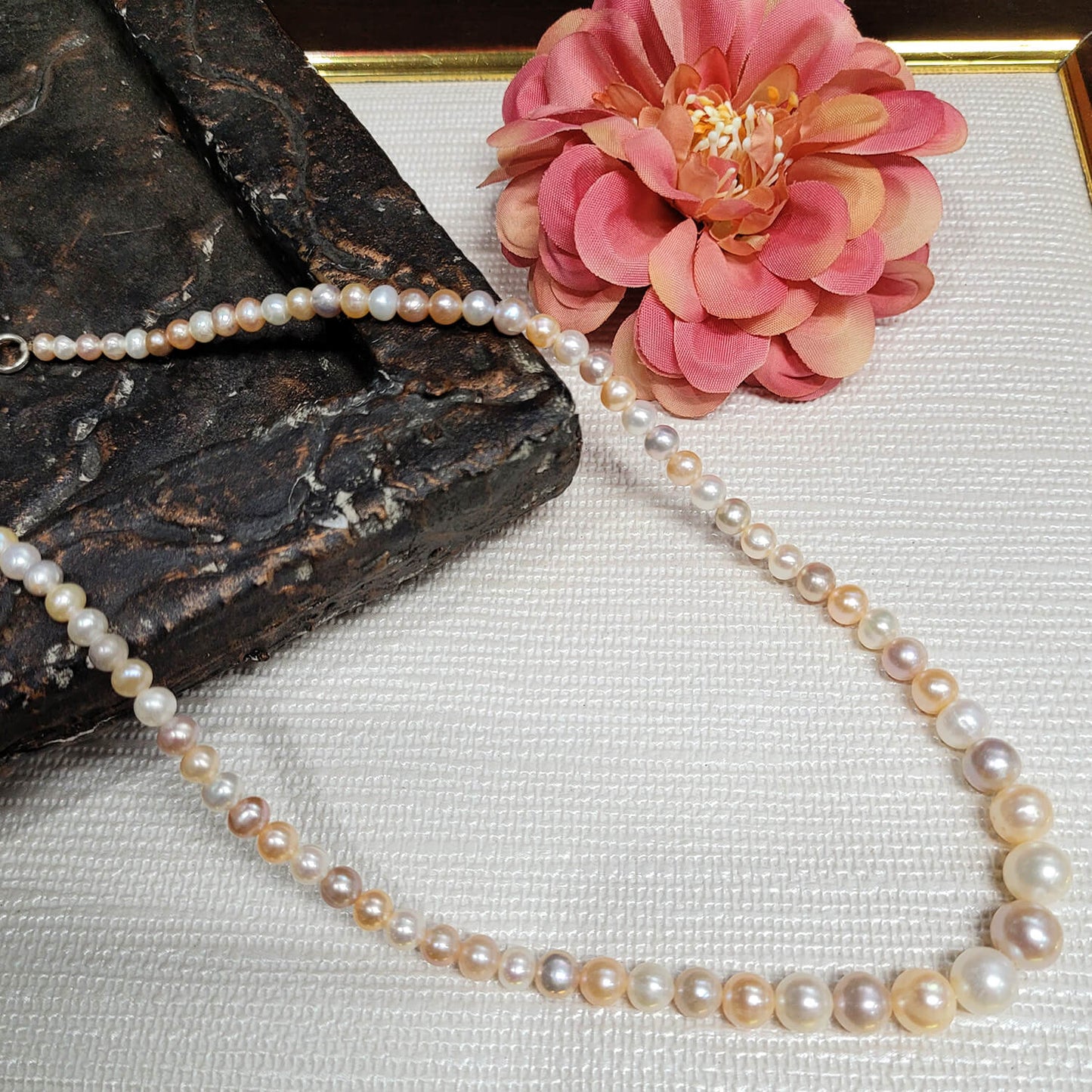 Zuri Graduation Fresh Water Pearl Necklace