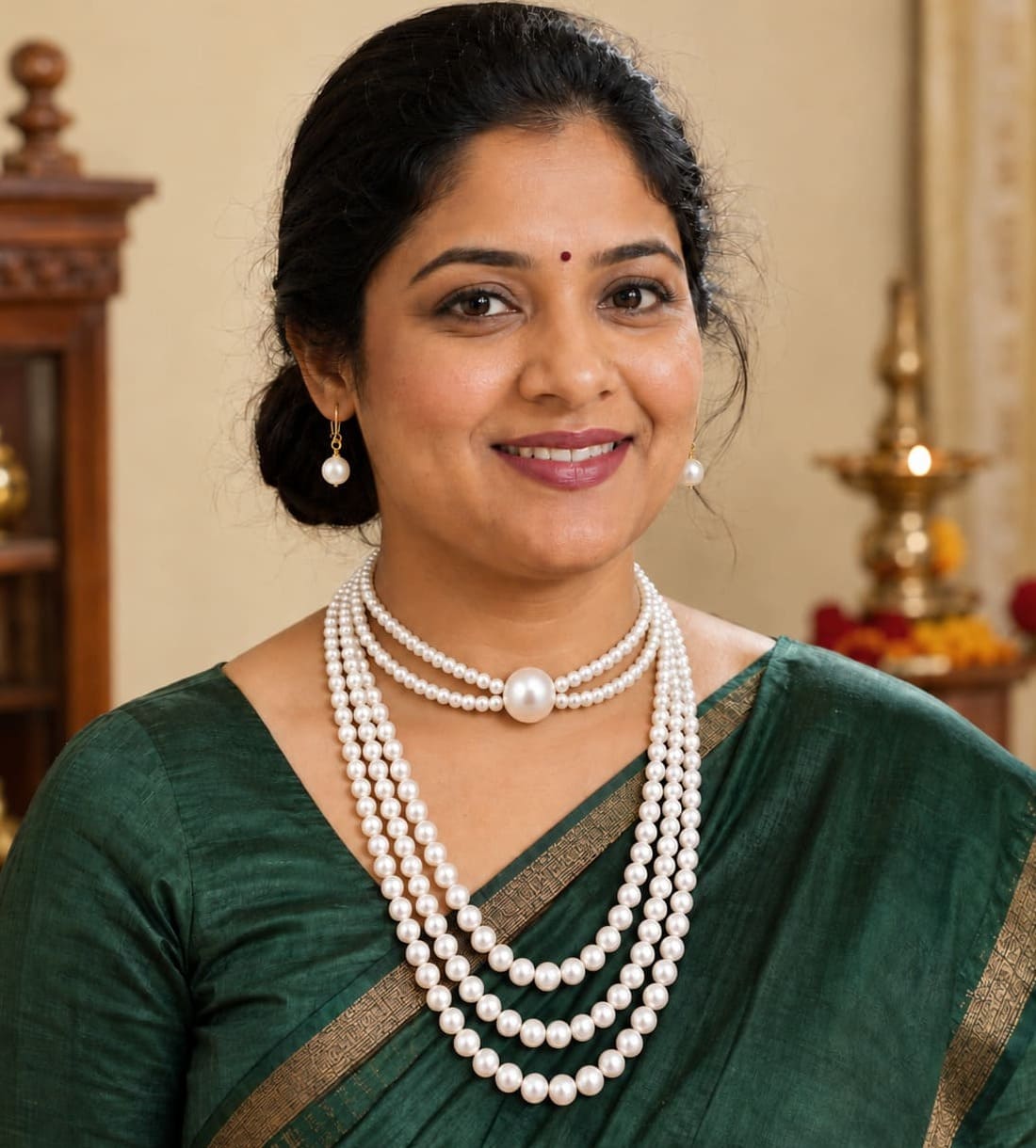 Classic Layered Necklace Set With Choker