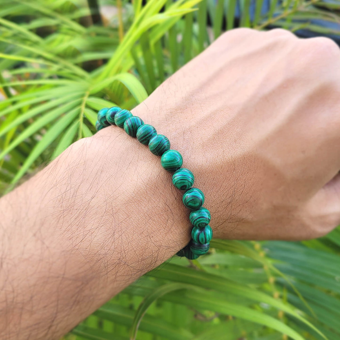 Malachite Jade 8mm Bracelet