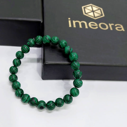 Malachite Jade 8mm Bracelet
