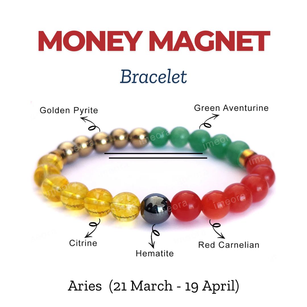 Certified Money Magnet Bracelet By Zodiac Signs