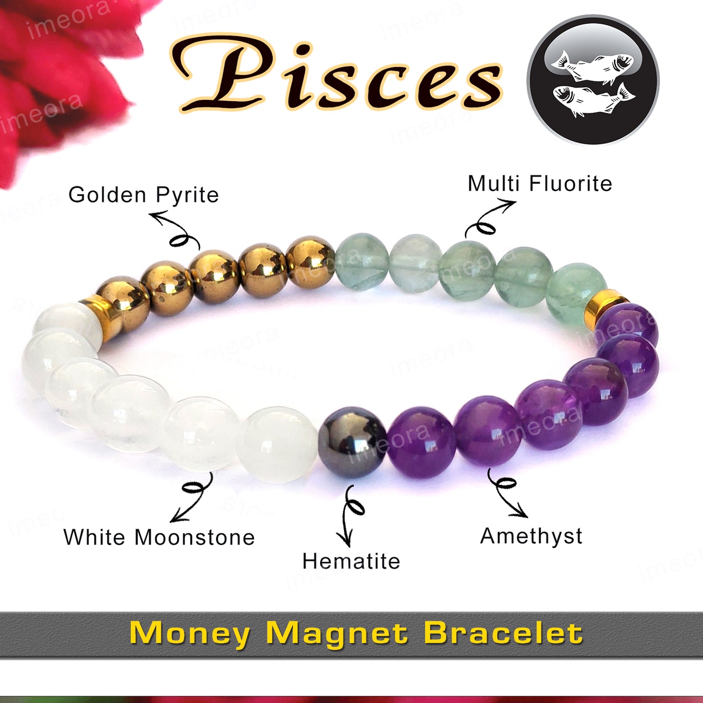 Certified Money Magnet Bracelet By Zodiac Signs