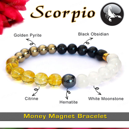 Certified Money Magnet Bracelet By Zodiac Signs