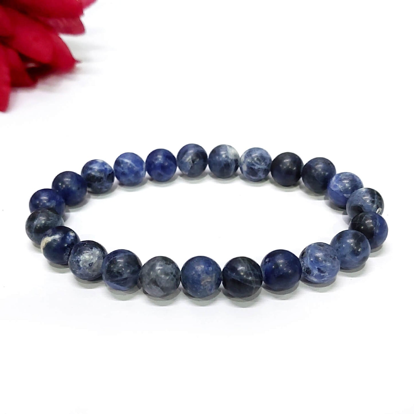 Certified Premium Sodalite 8mm Natural Stone Bracelet