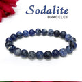 Certified Premium Sodalite 8mm Natural Stone Bracelet