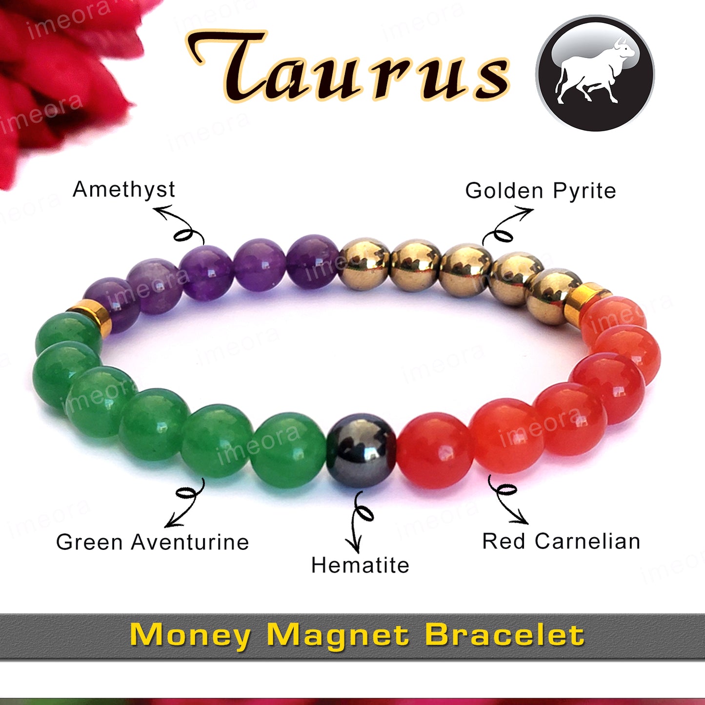 Certified Money Magnet Bracelet By Zodiac Signs