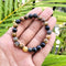 Certified Wooden Agate 8mm Natural Stone Bracelet
