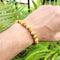 Certified Yellow Star Tiger 8mm Natural Stone Bracelet