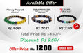 Combo Offer - Triple Protection Bracelet, Money Magnet Bracelet and 7 Chakra Bracelet