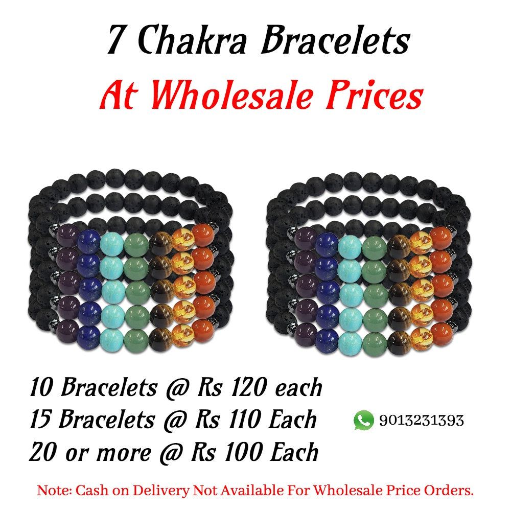 7 Chakra Bracelets Wholesale