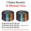 7 Chakra Bracelets Wholesale