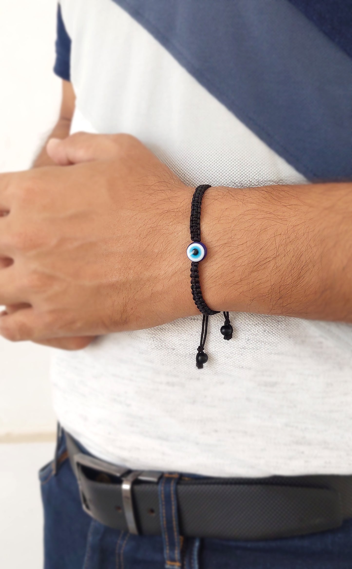 Black Thread Handmade Evil Eye Nazariya Bracelet