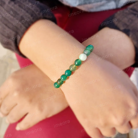 Green Agate 8mm Bracelet