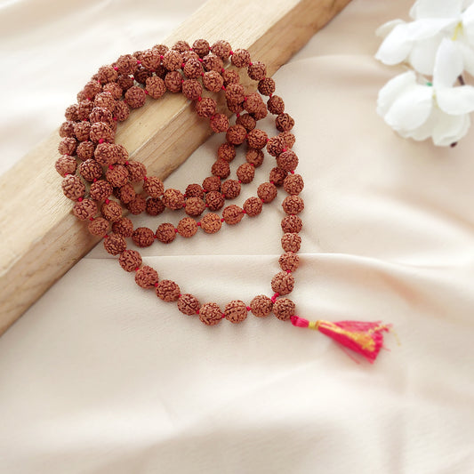 Certified Rudraksha 108 Beads Mala