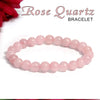 Certified Rose Quartz 8mm Bracelet