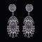 925 Silver Antique Look Handmade Earring With Silver Ball Pearls Hanging