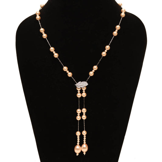 Cream Pearl Necklace