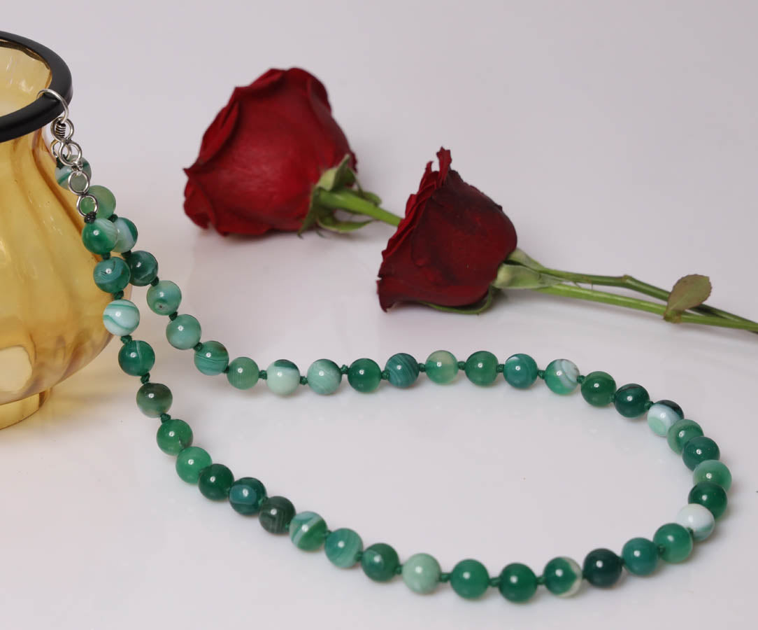 Green Agate Necklace