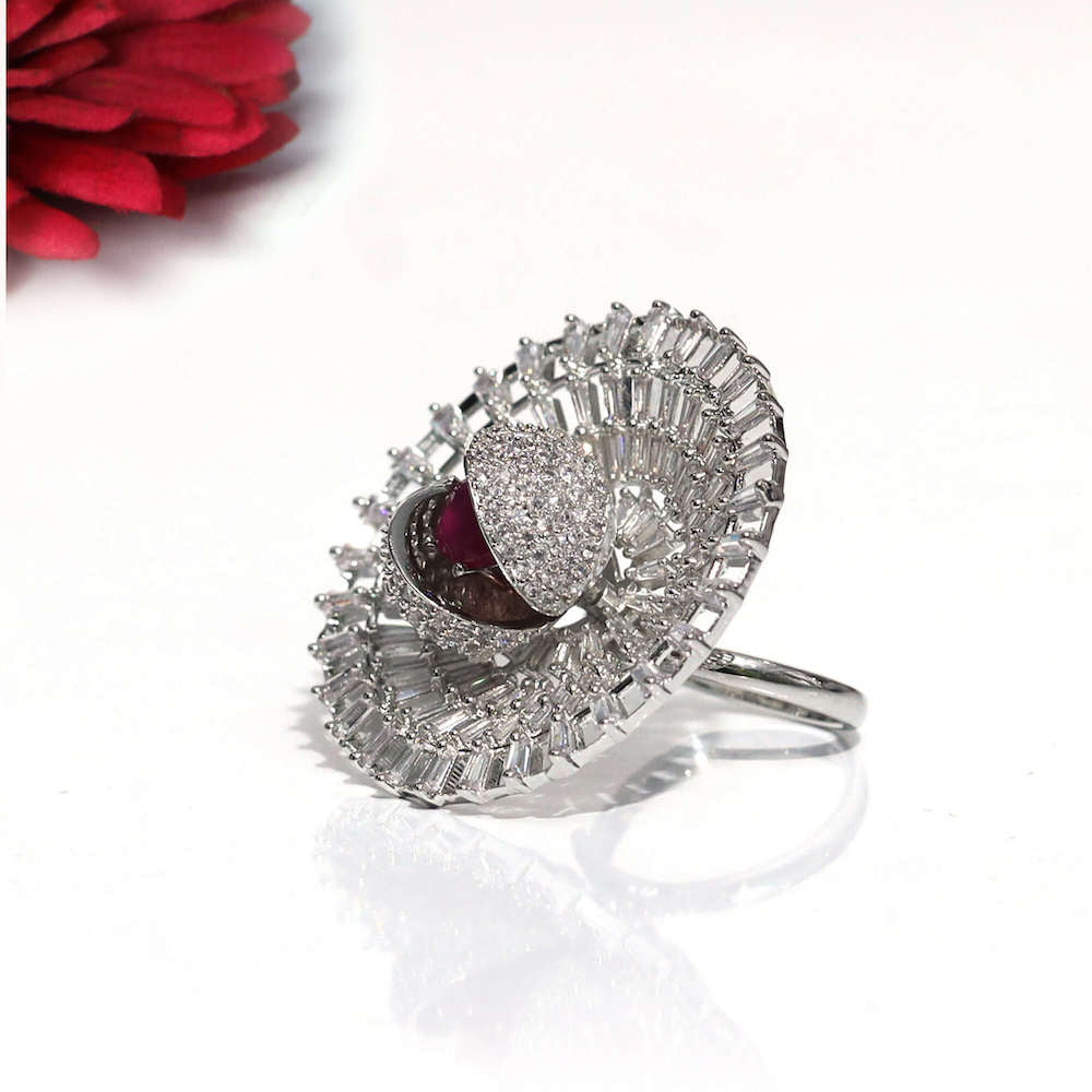 Nevaeh Cocktail Adjustable Ring