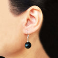 Black Agate Earring