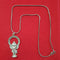 Imeora Silver Tone Ganpati Pendant With 19 inch Chain