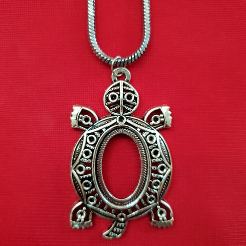 Imeora Tortoise Pendant With 24 inch Chain
