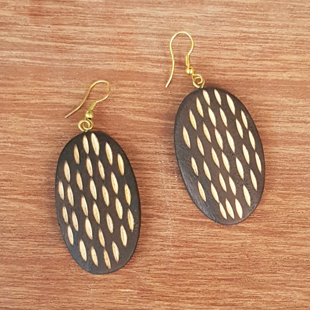 Imeora Wooden Earrings