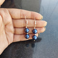 Imeora 10mm Blue Shell Pearl Earrings