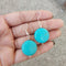 Imeora Turquoise Round Earrings