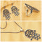Imeora Exclusive Hand Set - Pendant, Earrings and Adjustable Ring