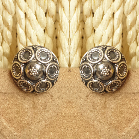 925 Silver Antique Look Studs