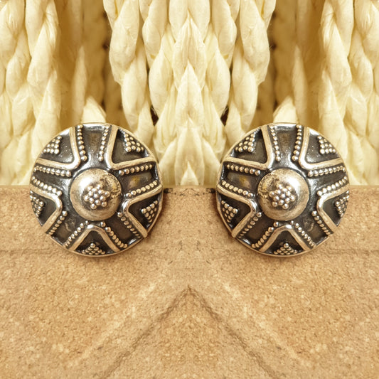 925 Silver Antique Look Studs