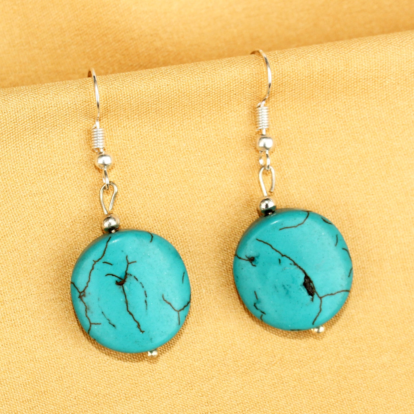 Imeora Turquoise Hanging Earrings