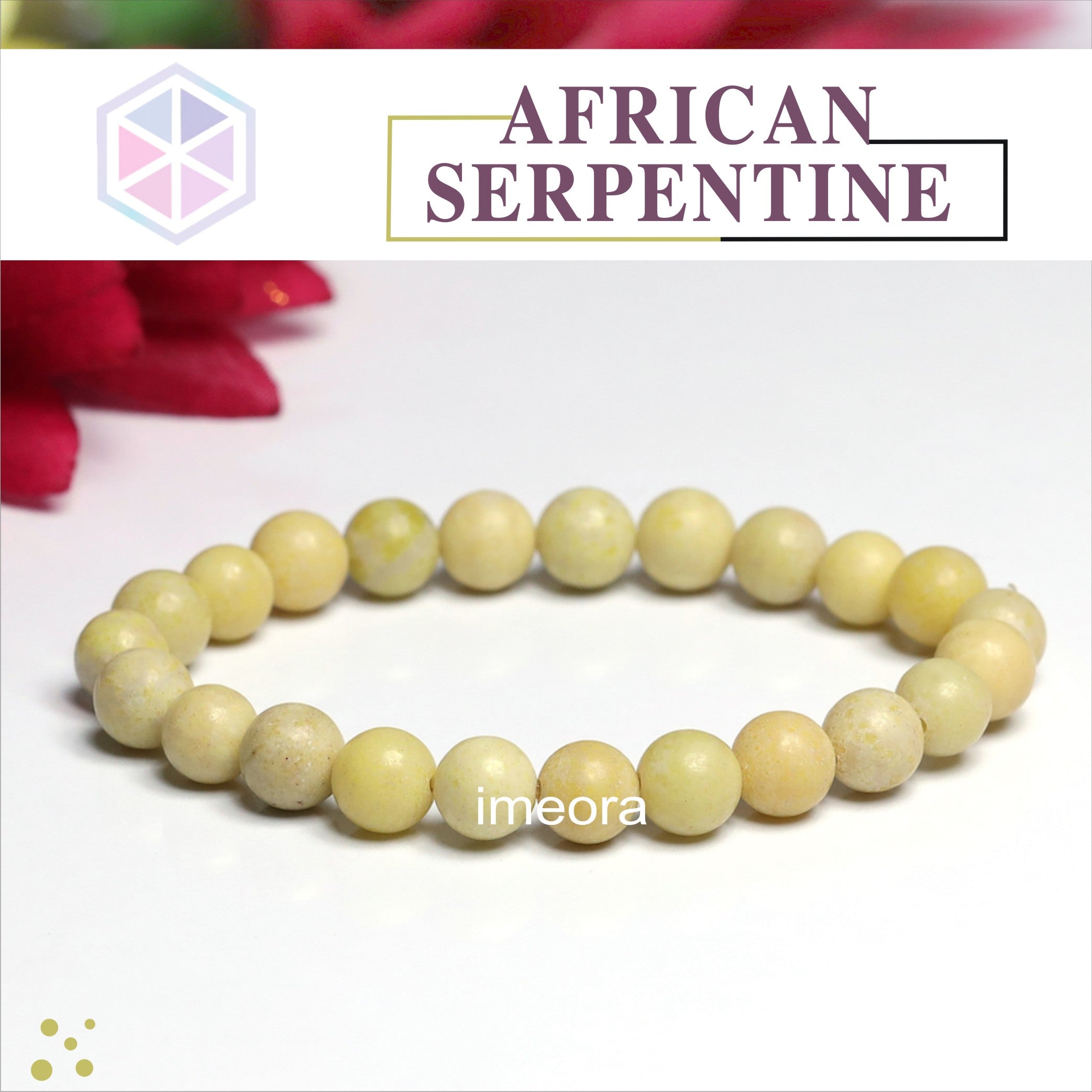 Reiki Crystal Products Unisex Adult Serpentine Bracelet Natural Crystal  Stone Beads Bracelet Round Shape for Reiki