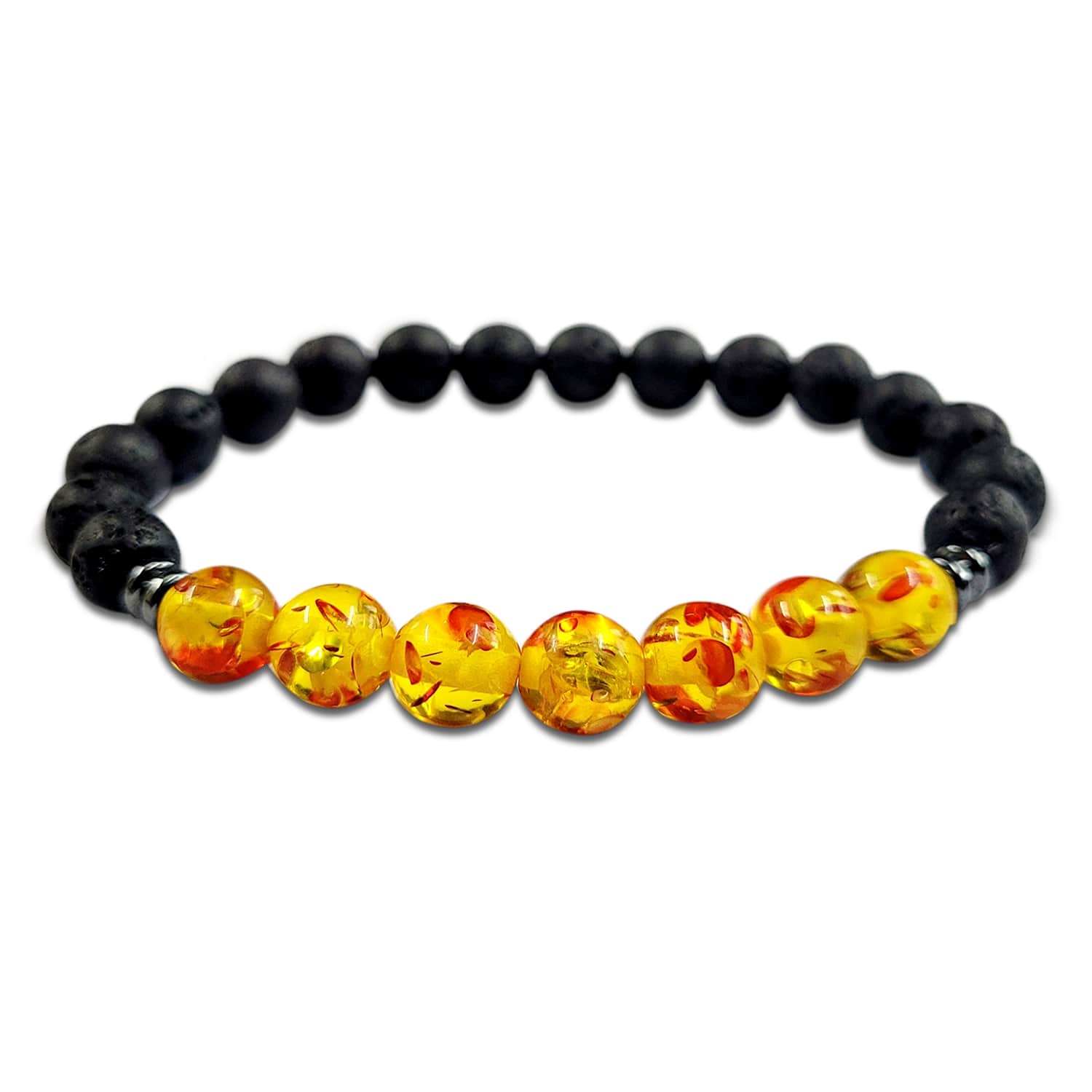 Amber shops gemstone bracelet