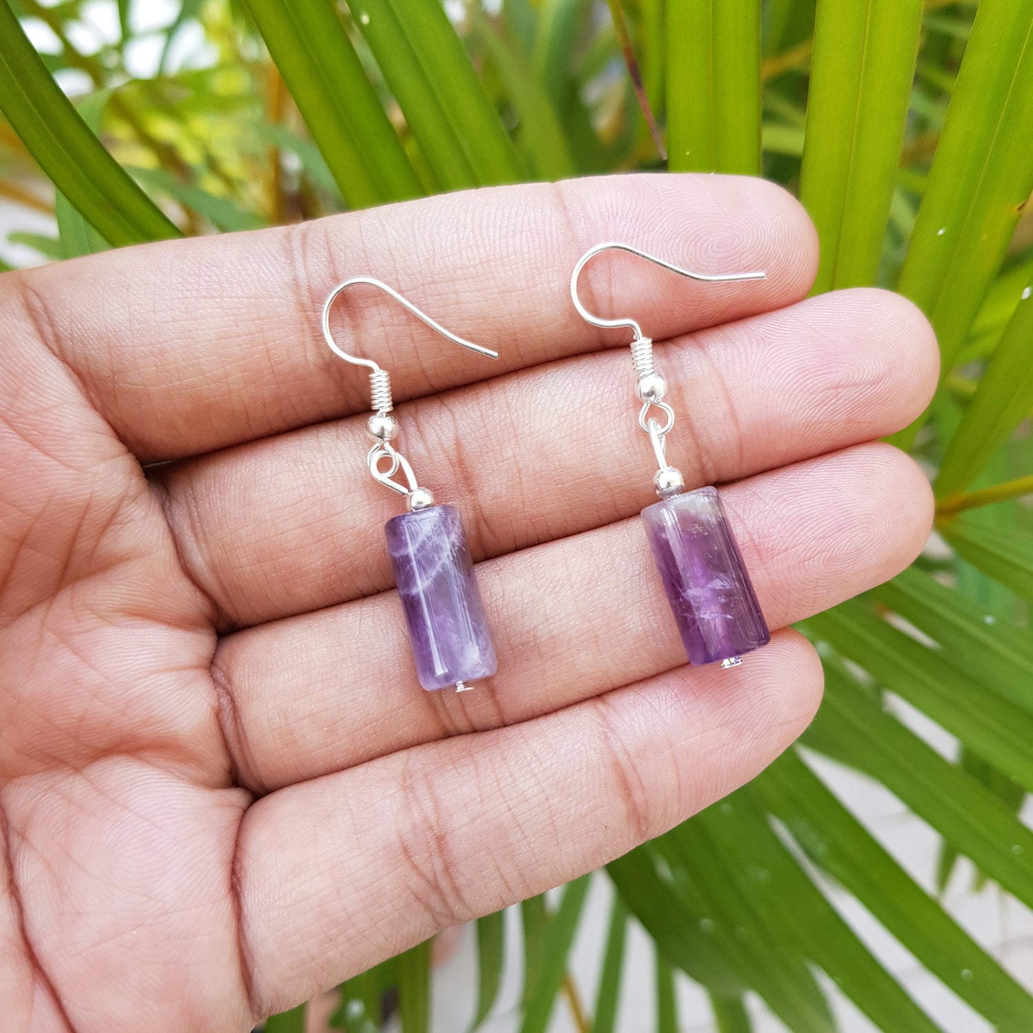 Amethyst jewelry for fashion