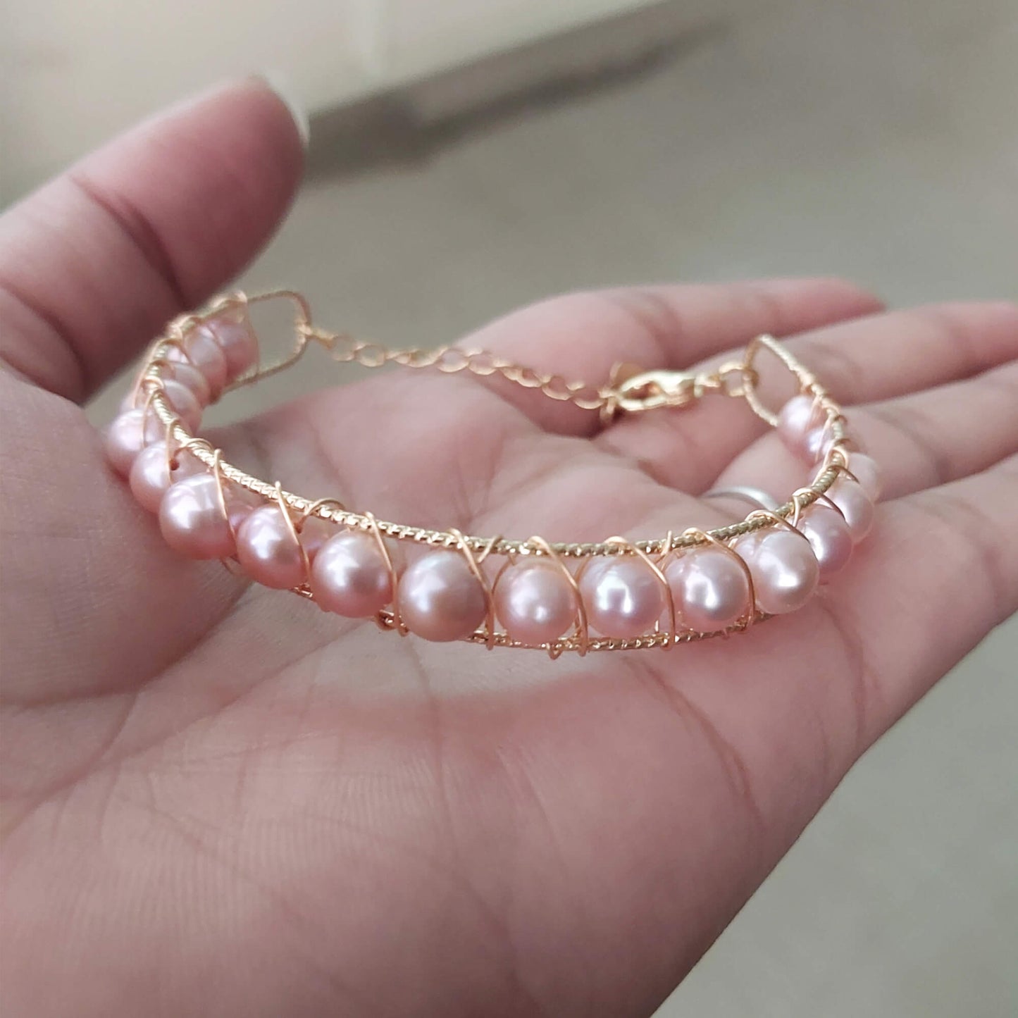 Fresh Water Pearl Adjustable Bracelet