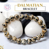 Certified Dalmatian 8mm Bracelet