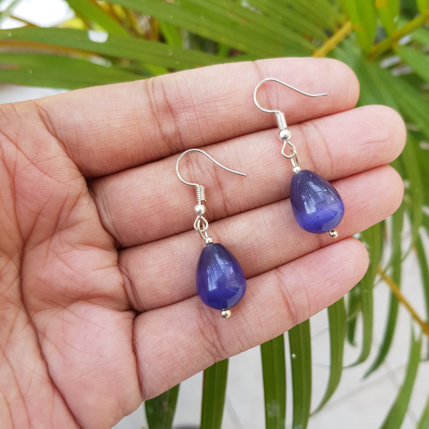 Imeora Purple Monalisa Earrings