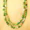 Parrot Green Agate Necklace