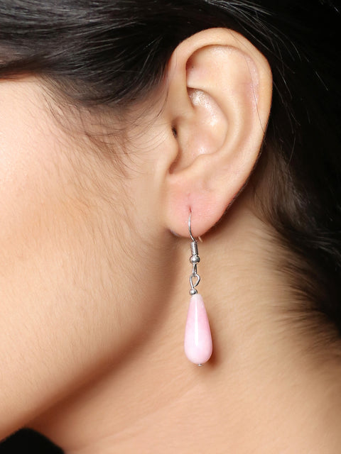 Imeora Multi Pink Drop Shape Earrings