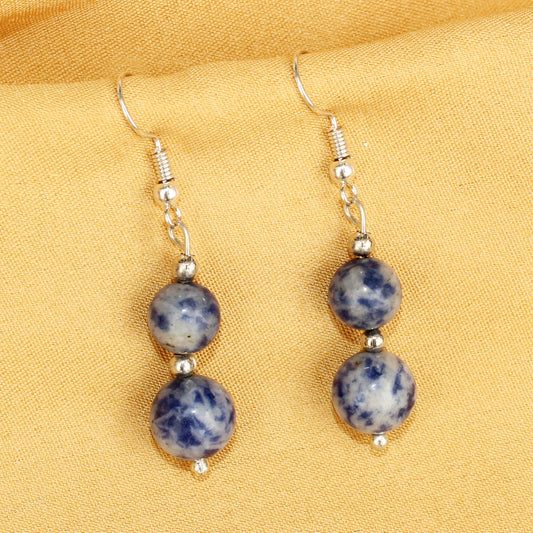 Imeora Sodalite Natural Stone Earrings