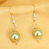 Imeora Green 10mm Shell Pearl Earrings