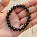 Certified Fearless 8mm Natural Stone Bracelet